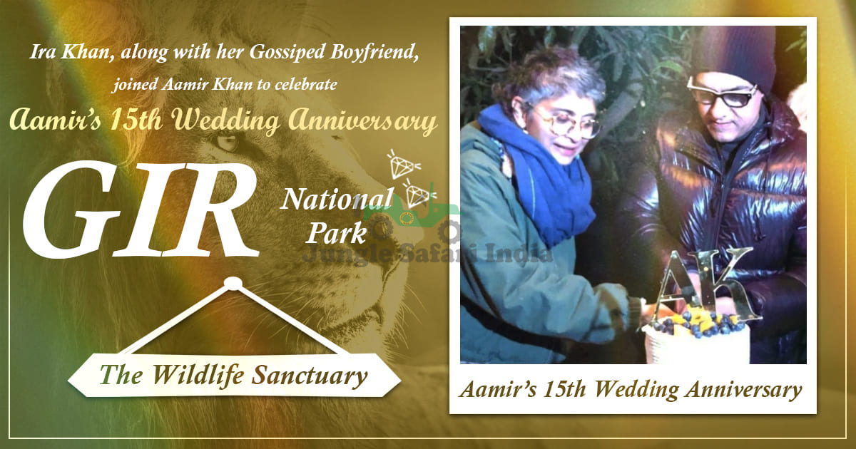 Ira Khan, along with her Gossiped Boyfriend, joined Aamir Khan to celebrate Aamir’s 15th Wedding Anniversary at Gir National Park